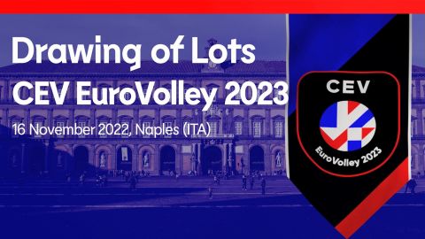 Μαθαίνουν αντιπάλους στο Ευρωβόλεϊ 2023 οι Εθνικές ομάδες μας