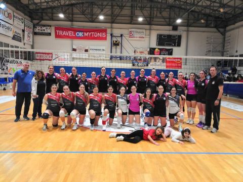 Η Άθληση Μυτιλήνης κατέκτησε το πρωτάθλημα στην Ζ' Περιφέρεια γυναικών
