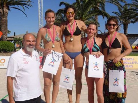 Τριανταφυλλίδη - Σακελαρίδη οι νικήτριες στο Beach Volley League