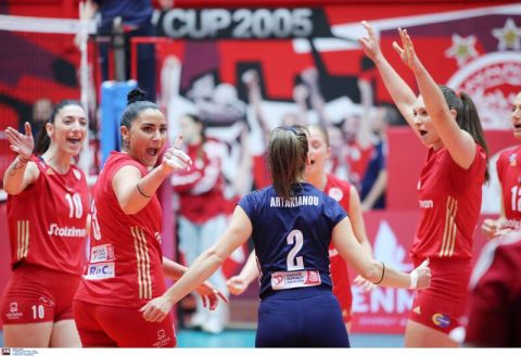 Ο Ολυμπιακός έγινε η πρώτη ομάδα που εξασφάλισε τη συμμετοχή της στους ημιτελικούς της Volley League