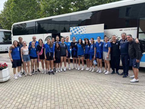 Ευρωπαϊκό κοριτσιών Κ17: Ξεκίνησε το ταξίδι της εθνικής για τη Βρίνιατσκα Μπάνια