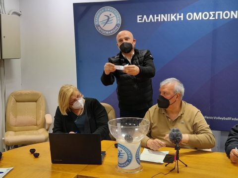 Η κλήρωση του f4 των ανδρών