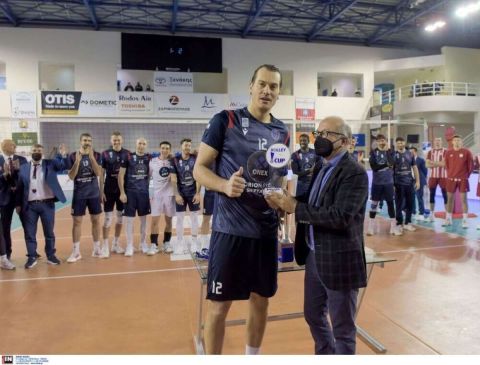 MVP Δημήτρης Τζούριτς: "Αφιερωμένο σε αυτούς που με στήριξαν και που μου άσκησαν κριτική"