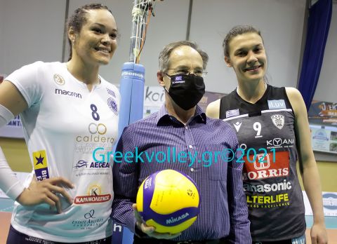 Οι βραβεύσεις στον τελικό Κυπέλλου Ελλάδας Γυναικών