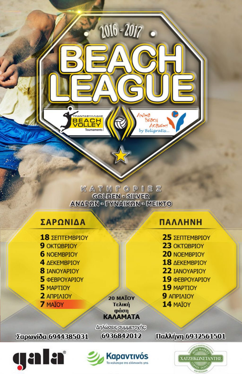 17η αγωνιστική της Beach League