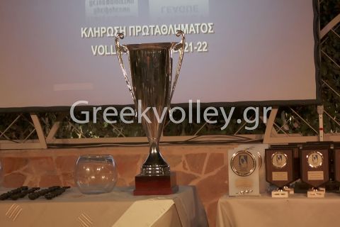 Πραγματοποιήθηκε η κλήρωση του πρωταθλήματος Volley League 2021-22 (PHOTOS)