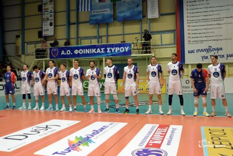 Volleyleague: Φοίνικας Σύρου -  ΠΑΟΚ (PHOTOS)