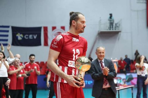 MVP Βίκος Cola Volley League 2023-24 ο Δημήτρης Τζούριτς